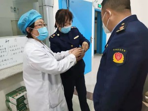 宁南县市场监督管理局到我院开展麻醉药品、第一类精神药品专项检查