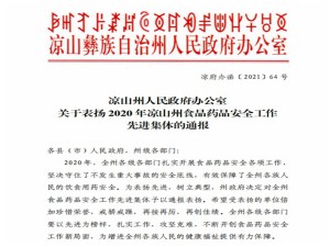 喜讯！宁南县人民医院被评为2020年全州药品安全工作先进集体