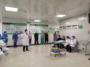 战“疫”-宁南县人民医院院感人在行动