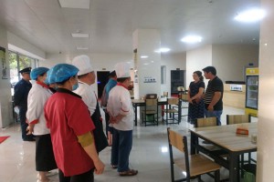 宁南县人民医院营养餐厅开展食物中毒应急演练