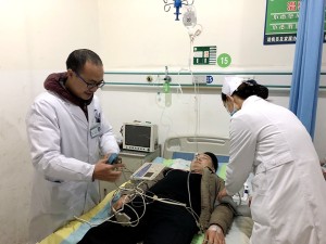 内二科举行胸痛救治演练