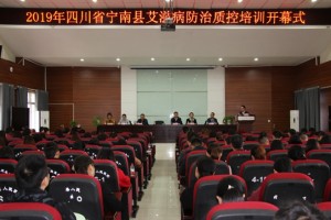 四川省人民医院艾滋病治疗质量培训会在我县召开