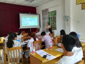 宁南县护理质控中心赴乡镇卫生院督导护理工作