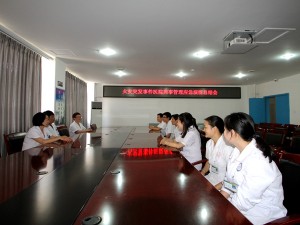 药剂科进行火灾应急演练