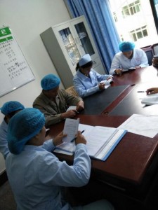 消毒供应室加强整改  积极准备复审工作
