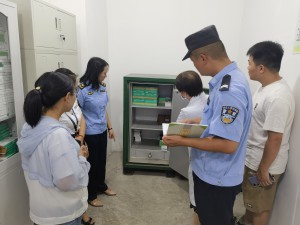 宁南县公安局、卫健局、市场监督管理局到我院进行麻醉、精神药品专项检查
